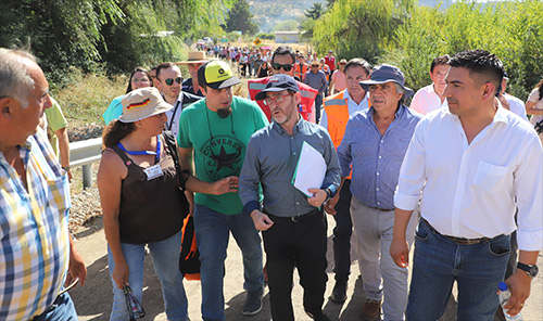 Ministro García anunció plan de mejoramiento de puentes menores en caminos rurales de la Región del Maule