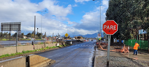 VIALIDAD O’HIGGINS EXTIENDE PLAZO A EMPRESA A CARGO DE LAS OBRAS EN CARRETERA EL COBRE