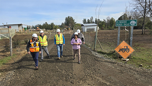 MOP MEJORA 15 KILÓMETROS DE CAMINOS DE ACCESOS A COMUNIDADES MAPUCHE DE LAUTARO