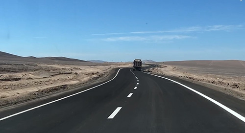 VIALIDAD ALCANZARÁ UN 88% DE PAVIMENTACIÓN TOTAL DE NUEVA RUTA B-12 PARA CARGAS PELIGROSAS  