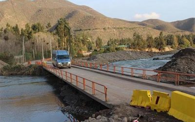 MOP INICIA LICITACIÓN PARA REPOSICIÓN DEL PUENTE DE MARQUESA EN VICUÑA