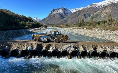 MOP AVANZA EN LA CONSTRUCCIÓN DEL PUENTE SOBRE EL RÍO PUTAGÁN ENTRE LINARES Y VILLA ALEGRE