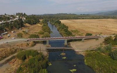 Administración Directa construyó puente Tijeral en la comuna de Renaico en La Araucanía