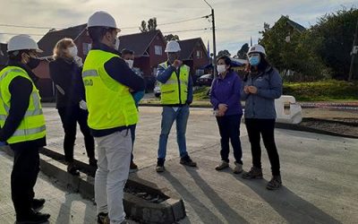 MOP AVANZA EN HABILITACIÓN DE ACCESO VIAL A VILLA LOS TORREONES EN BARRIO LAS ÁNIMAS DE VALDIVIA