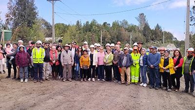 MINISTRA LÓPEZ ENCABEZÓ ACTO DE ENTREGA DE TERRENO PARA OBRAS DE TERMINACIÓN DEL MEJORAMIENTO DE LA RUTA T-340 TOROBAYO – CURIÑANCO.