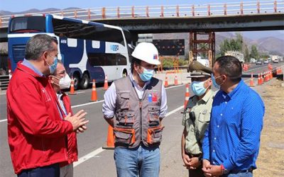 Ministro (s) Cristóbal Leturia sobre instalación de puente mecano de emergencia en Ruta 5 norte: “Creemos que antes de una semana esto va a estar completamente habilitado”