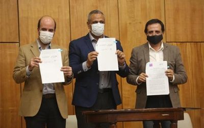DIRECCIÓN DE VIALIDAD SUSCRIBE MILLONARIO CONVENIO CON GOBIERNO REGIONAL DEL MAULE PARA ASFALTAR MÁS DE 700 KILÓMETROS