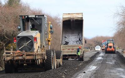 MINISTERIO DE OBRAS PÚBLICAS AVANZA CON OBRAS PARA LA PAVIMENTACIÓN DEL CAMINO TOLTÉN – LA BARRA