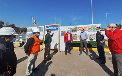 MINISTERIO DE OBRAS PÚBLICAS HABILITÓ ROTONDA CONCÓN
