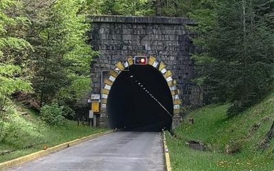 INSTALARAN CABLES DE FIBRA ÓPTICA EN EL TÚNEL LAS RAÍCES DE LA RUTA 181 CH EN LA ARAUCANÍA