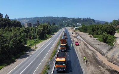 OBRAS DE COSTANERA CONCEPCIÓN – CHIGUAYANTE EN BIOBÍO SUPERAN EL 70% DE AVANCE