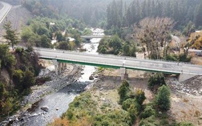 MINISTRO MORENO INSPECCIONÓ MEJORAMIENTO DE RUTA AL PARQUE NACIONAL RADAL SIETE TAZAS EN REGIÓN DEL MAULE