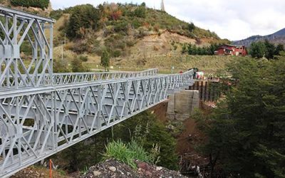 52% DE AVANCE PRESENTA INSTALACIÓN DE PUENTE MECANO BAGUALES N°2