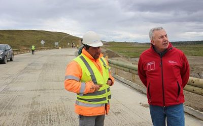 MOP CONCLUYE CONSTRUCCIÓN DE PUENTE RÍO GRANDE EN TIERRA DEL FUEGO