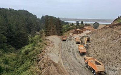 Ministro Moreno inspecciona importantes obras para Molina y Licantén en su visita a la Región del Maule