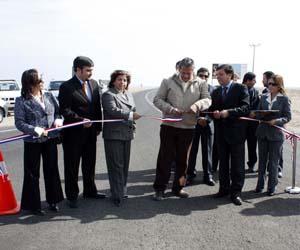 Inauguran mejoras en rutas de acceso a sectores turísticos de Antofagasta