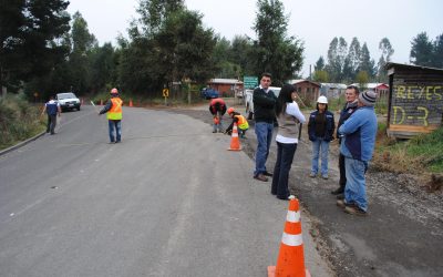 MOP ejecuta trabajos de conservación en camino Quepe-Boroa