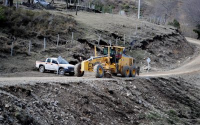 Efectúan trabajos de conservación en caminos rurales de la provincia de Cautín