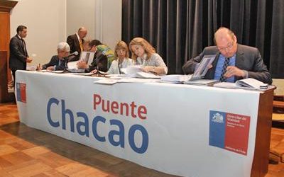 MOP RECIBE OFERTAS TÉCNICAS PARA EL PROYECTO DEL PUENTE CHACAO