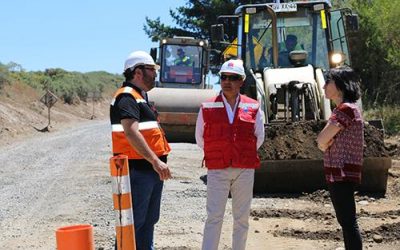 MOP AVANZA A TODA MÁQUINA EN OBRAS PARA MEJORAR CAMINO CHOL-CHOL-LAS PRADERAS