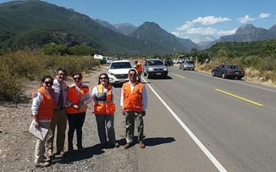 PERSONAL DE VIALIDAD MAULE EFECTUÓ CENSO EN LA RUTA INTERNACIONAL PASO PEHUENCHE