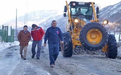 CONTINÚAN TRABAJOS DE DESPEJE DE RUTAS EN ALTO BIO BÍO