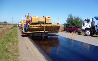 MOP avanza con obras de mejoramiento de camino Galvarino-Traiguén