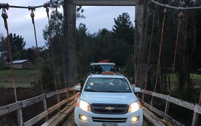 DIRECCIÓN DE VIALIDAD HABILITA PUENTE CUPAÑO EN LOS ALAMOS