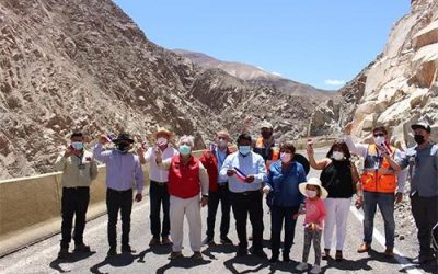 ENTREGAN A LA COMUNIDAD OBRAS PARA ASEGURAR LA CONECTIVIDAD EN LA QUEBRADA DE TARAPACÁ