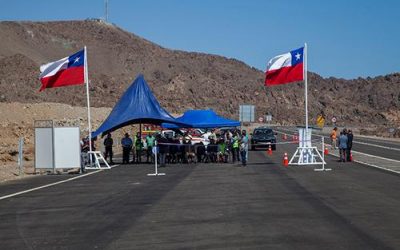 GOBIERNO INAUGURÓ LOS MEJORADOS 43 KILÓMETROS DE RUTA 1 QUE CONECTA CALETA BUENA CON EL SUR DE TOCOPILLA