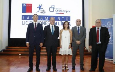 MINISTERIO DE OBRAS PÚBLICAS REALIZA PRIMERA LICITACIÓN EN LÍNEA DE CONTRATACIÓN DE OBRAS Y CONSULTORÍAS A TRAVÉS DE CHILECOMPRA