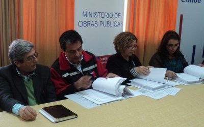 MOP realiza aperturas económicas para obras en Tara-Compu y Colonia Yungay-Quellón de Chiloé