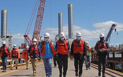 MINISTRO ALFREDO MORENO ANUNCIÓ COMPLETO ACUERDO CON EL CONSORCIO PUENTE CHACAO