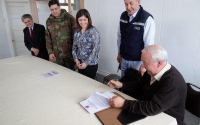 Entregan terrenos para construir senda de penetración Bahía Talcahuano-estero Worsley