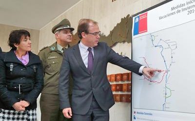 MOP, CARABINEROS Y AUTOPISTAS INFORMAN MEDIDAS Y RECOMENDACIONES POR VIAJES EN INICIO DE VACACIONES DE INVIERNO