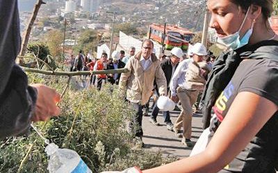 MINISTRO DE OBRAS PÚBLICAS, ALBERTO UNDURRAGA, INFORMÓ QUE LA EMPRESA ESVAL CONDONARÁ TODAS LAS DEUDAS DE LOS DUEÑOS DE LAS CASAS QUE SE QUEMARON