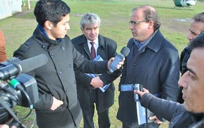 MINISTRO UNDURRAGA SUPERVISA TRABAJOS DE DESPEJE DE CAMINOS EN COMUNA DE ALTO BIO BÍO