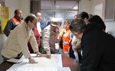 MINISTRO ALBERTO UNDURRAGA INSPECCIONA RUTAS PARA REESTABLECER CONECTIVIDAD Y SERVICIO DE AGUA POTABLE TRAS FUERTE SISMO DE ANOCHE