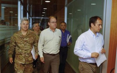MINISTRO DE OBRAS PÚBLICAS, ALBERTO UNDURRAGA: “TENEMOS TODAVÍA UNA SITUACIÓN MUY COMPLEJA EN LA REGIÓN DEL BIOBÍO CON 18 INCENDIOS EN COMBATE”