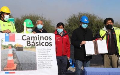 MINISTRO MORENO SUPERVISÓ OBRAS EMBLEMÁTICAS QUE POTENCIAN LA GENERACIÓN DE EMPLEO EN LA REGIÓN DEL MAULE