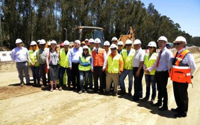 Ministro Undurraga inspecciona mejoramiento de Ruta F-30 en Concón, Región de Valparaíso