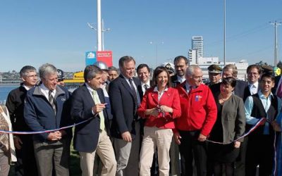 MINISTRA SILVA INAUGURA NUEVA COSTANERA DE PUERTO MONTT PUNTO DE INICIO A CARRETERA AUSTRAL