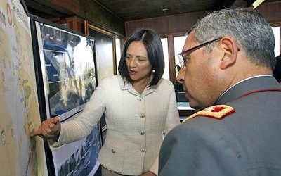 MINISTERIO DE OBRAS PÚBLICAS Y CUERPO MILITAR DEL TRABAJO FIRMAN PROTOCOLO PARA CONSTRUCCIÓN DE TRAMO DE LA CARRETERA AUSTRAL