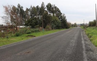 Administración Directa de Vialidad Araucanía ejecuta mejoramiento en camino Monte Las Diucas–Manzanar