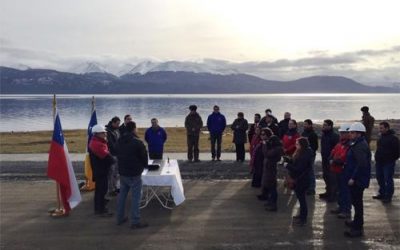 MOP realiza entrega de terrenos para iniciar mejoramiento de Costanera de Puerto Williams
