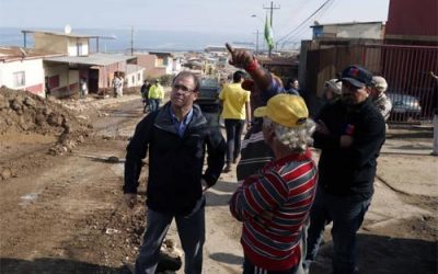 EMERGENCIA EN TOCOPILLA SE ENFRENTA CON ESFUERZOS COORDINADOS