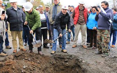 MOP Y GOBIERNO REGIONAL INICIAN OBRAS DE PAVIMENTACIÓN DE CAMINO CHUCAUCO-SCHLEYER, EN VILLARRICA