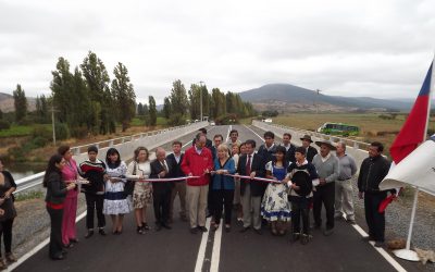 Inauguran puente Botalcura de Pencahue