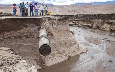 MINISTRO DE OBRAS PÚBLICAS (S) RECORRE EMERGENCIAS EN REGIÓN DE ANTOFAGASTA