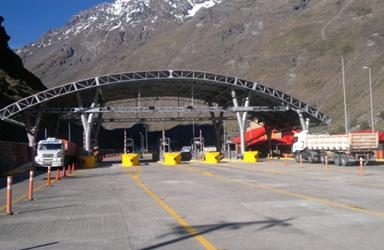 ENTRAN EN FUNCIONAMIENTO NUEVAS INSTALACIONES DE LA PLAZA DE PEAJE CRISTO REDENTOR